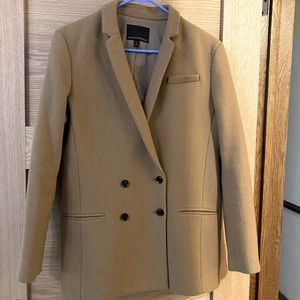 Banana Republic Wool Double-Breasted Blazer, Sz 12P